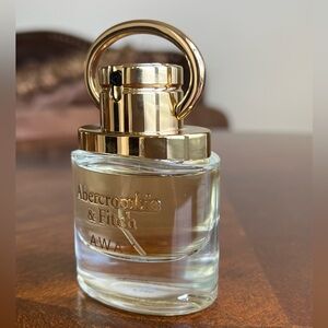 Abercrombie & Fitch Gold Perfume Bottle